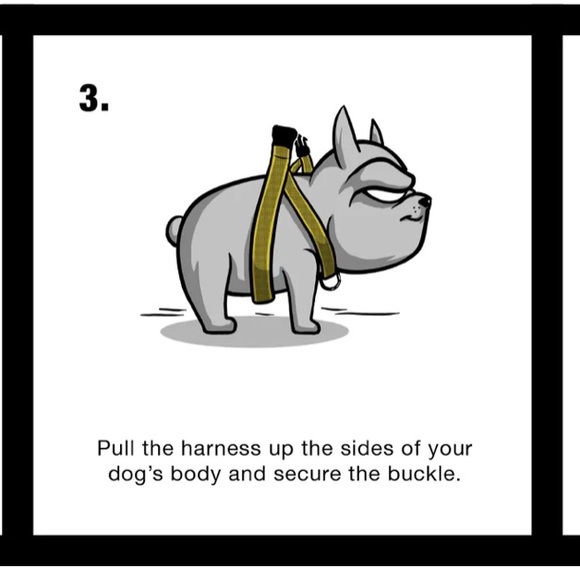 Step in adjustable harness up to 18 inch NWOT - Picture 7 of 11